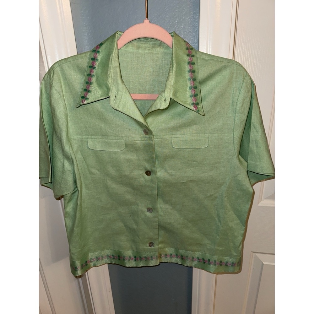 Linen Button Down - image 2